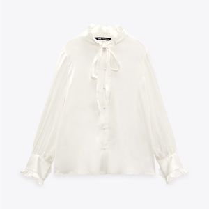 Zara Satin Blouse S